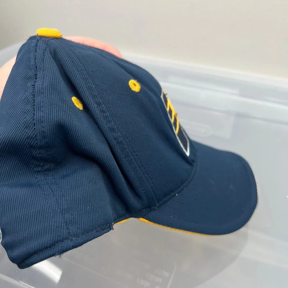 Adidas Indiana Pacers Hat Boys Blue Baseball Cap NBA Basketball Team‎ Child Size